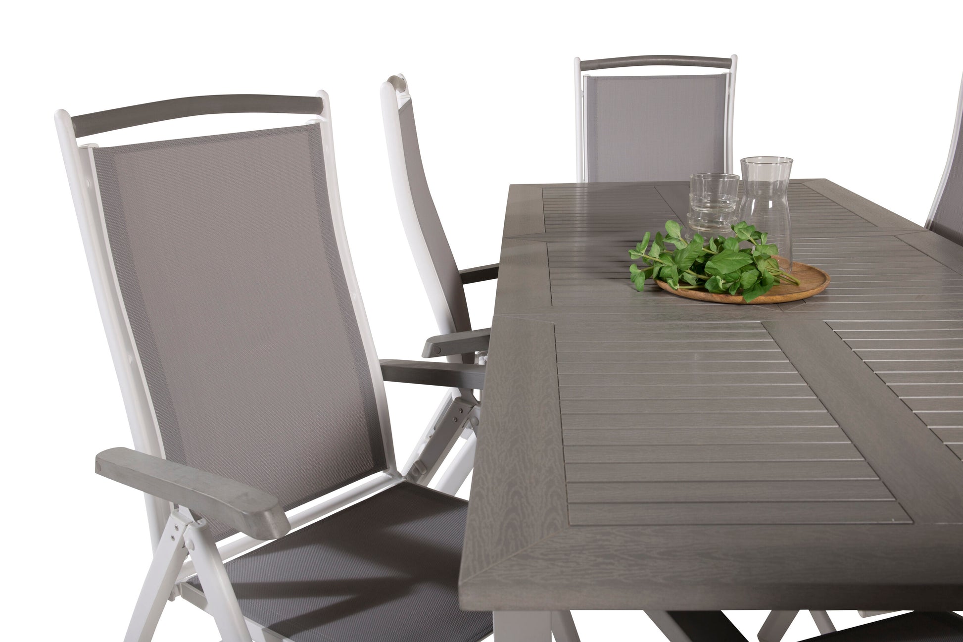Albany Matbord med Albany Stolarna Matgrupp