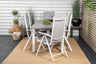 Albany Matbord med Break Stolarna – Bord: 75x152x90 Stol: 62x107,5x55