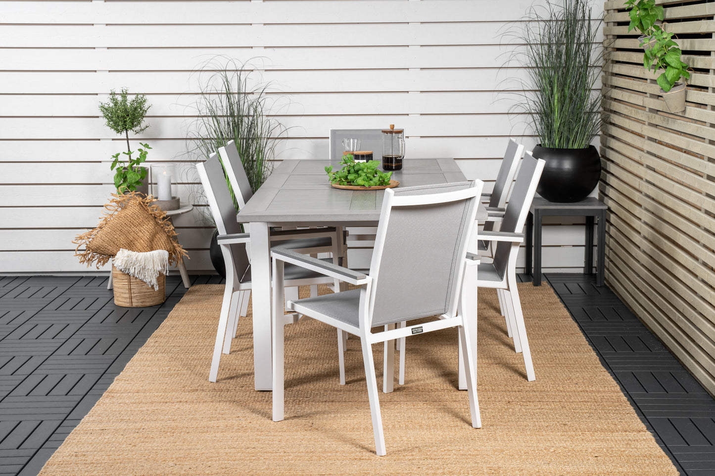 Albany Matbord med Parma Stolarna Matgrupp