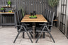 Panama Matbord med Break Stolarna – Bord: 74x160x90 Stol: 62x107,5x55