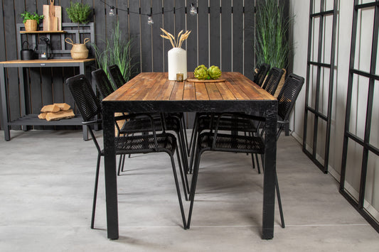 Bois Matbord med Lindos Stolarna – Akacia