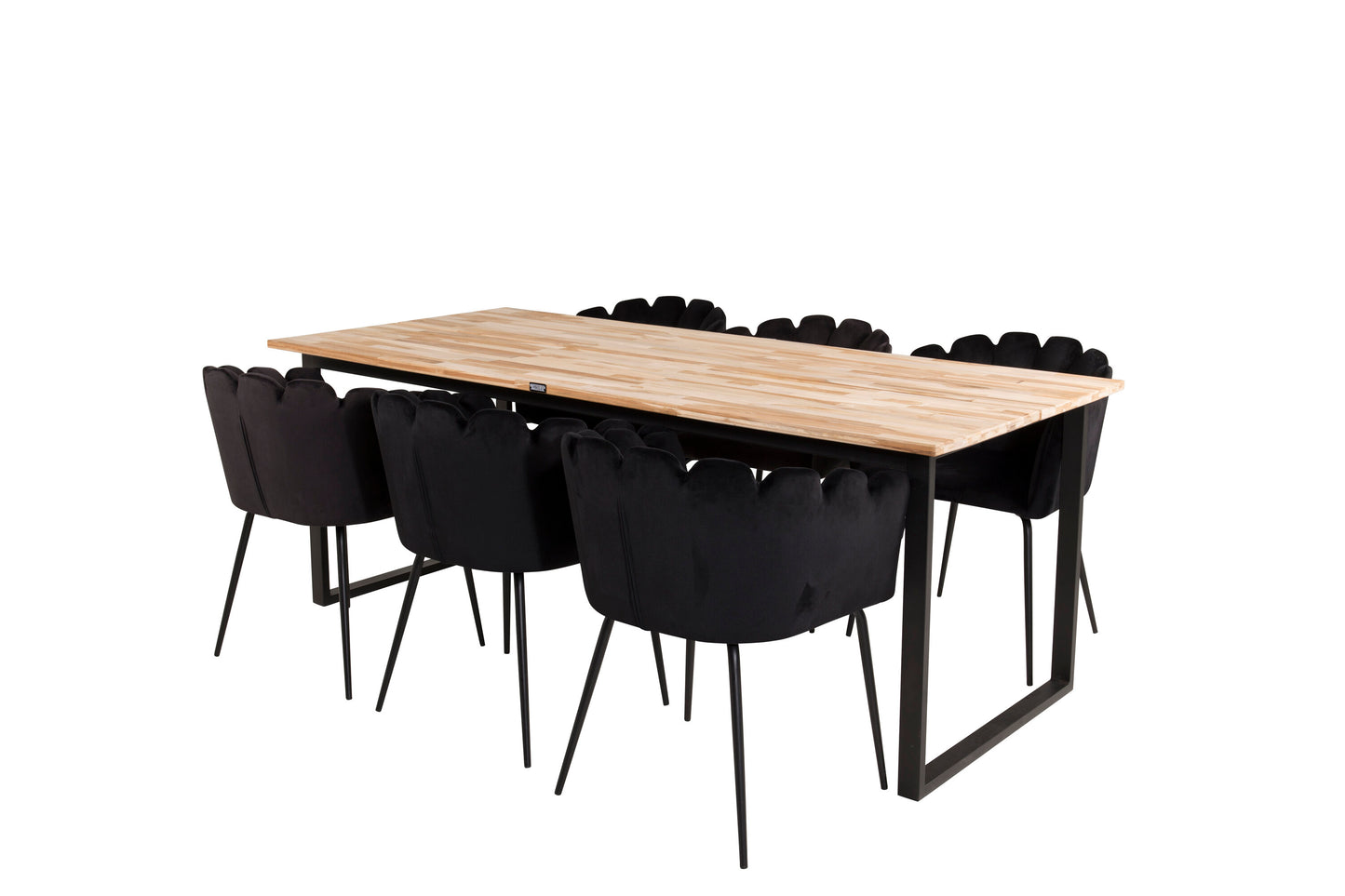 Cirebon Matbord med Limhamn Stolarna Matgrupp