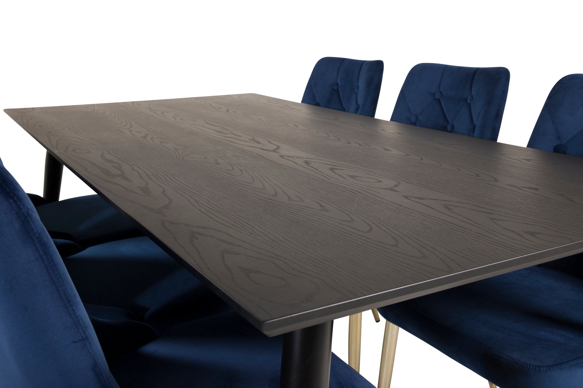 Dipp Matbord med Velvet Deluxe Stolarna Matgrupp