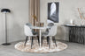 Plaza Matbord med Polar Stolarna – Bord: ⌀100 Stol: 53,3x88x42,5