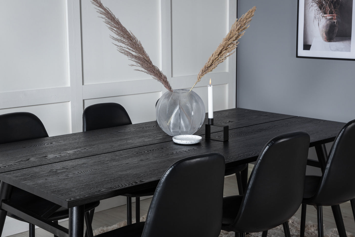 Sleek Matbord med Polar Stolarna Matgrupp