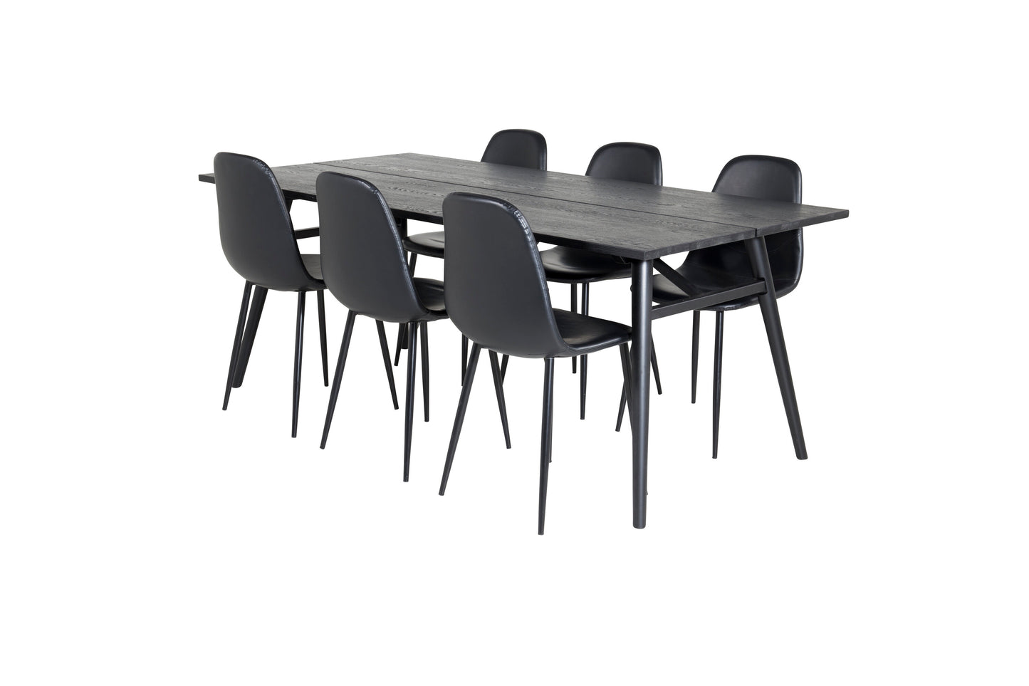 Sleek Matbord med Polar Stolarna Matgrupp