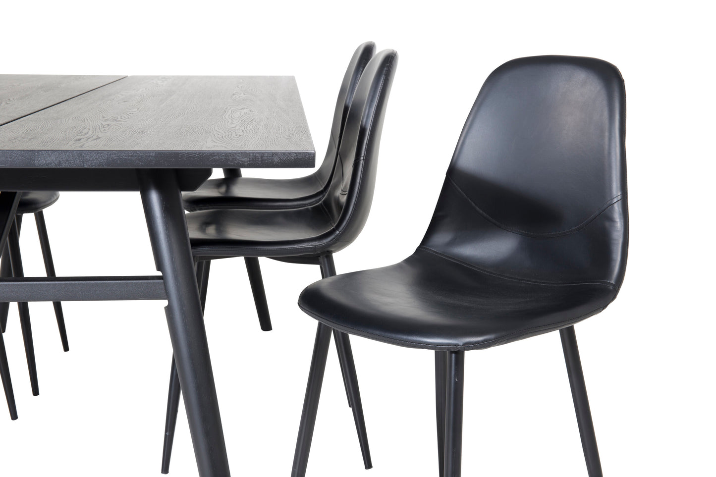 Sleek Matbord med Polar Stolarna Matgrupp