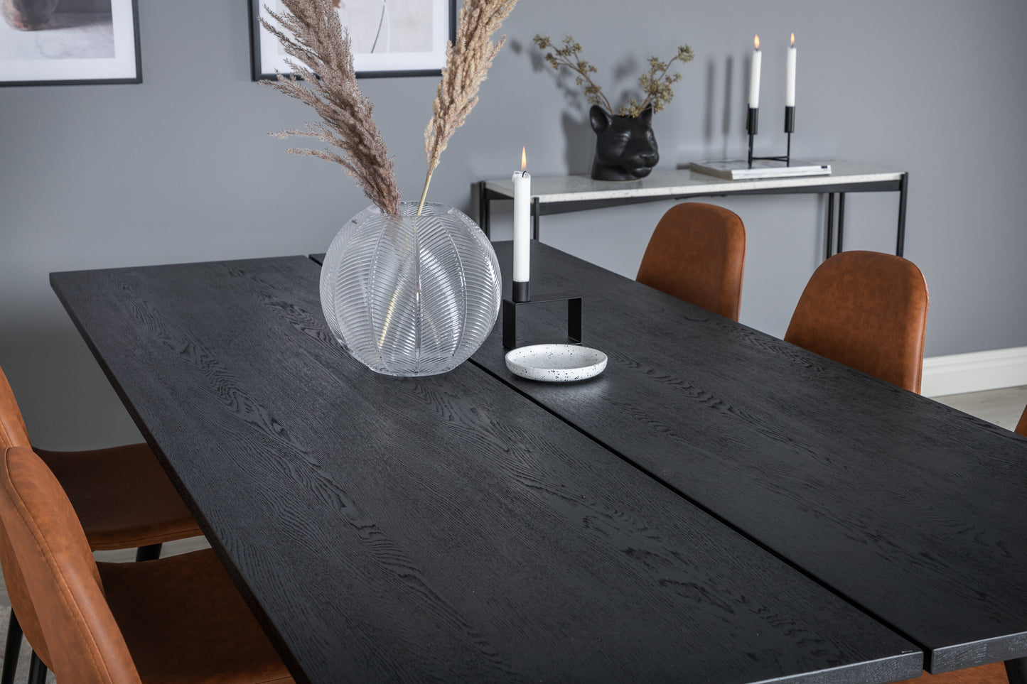 Sleek Matbord med Polar Stolarna Matgrupp