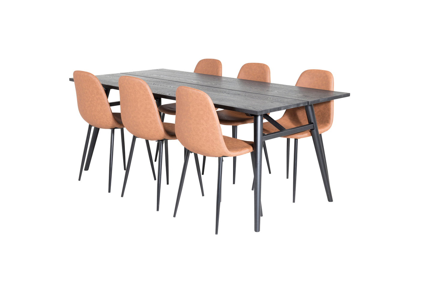 Sleek Matbord med Polar Stolarna Matgrupp