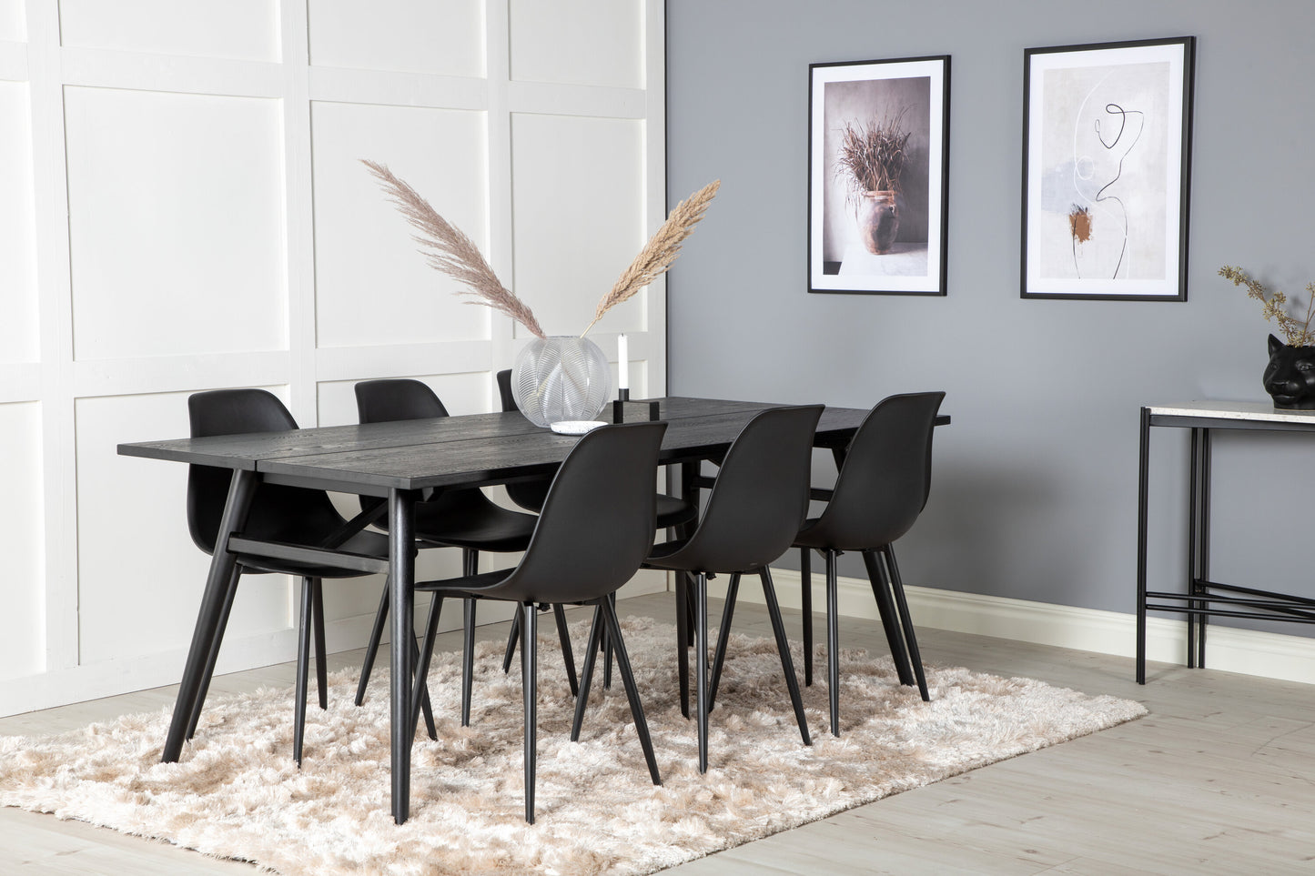 Sleek Matbord med Polar Stolarna Matgrupp