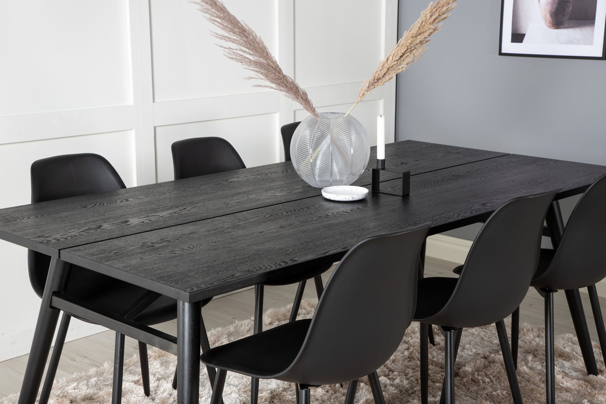 Sleek Matbord med Polar Stolarna Matgrupp