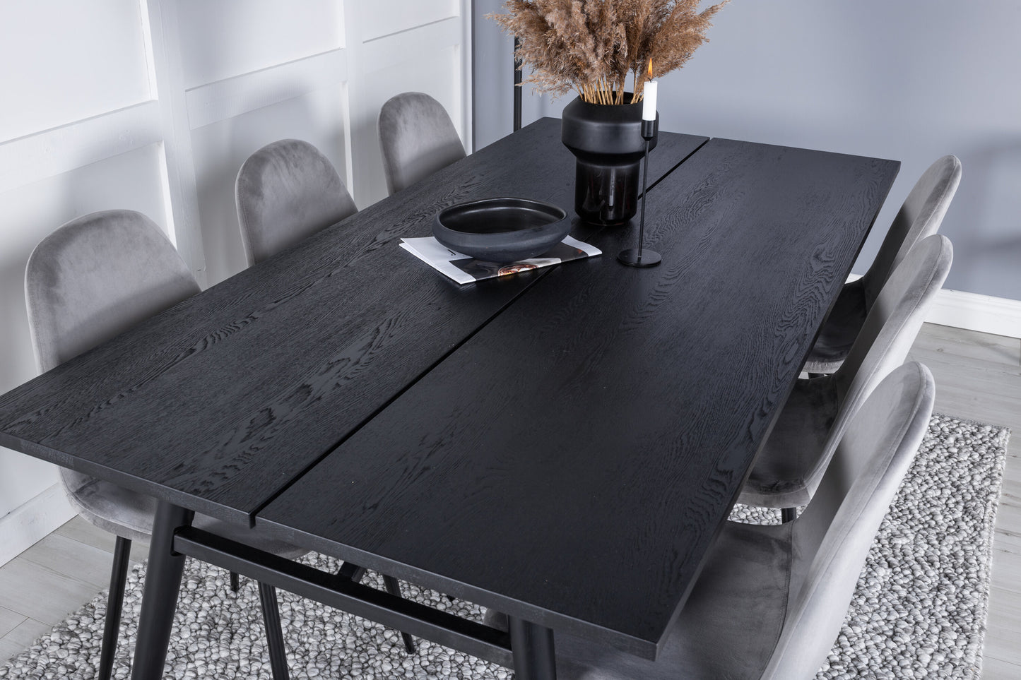 Sleek Matbord med Polar Stolarna Matgrupp