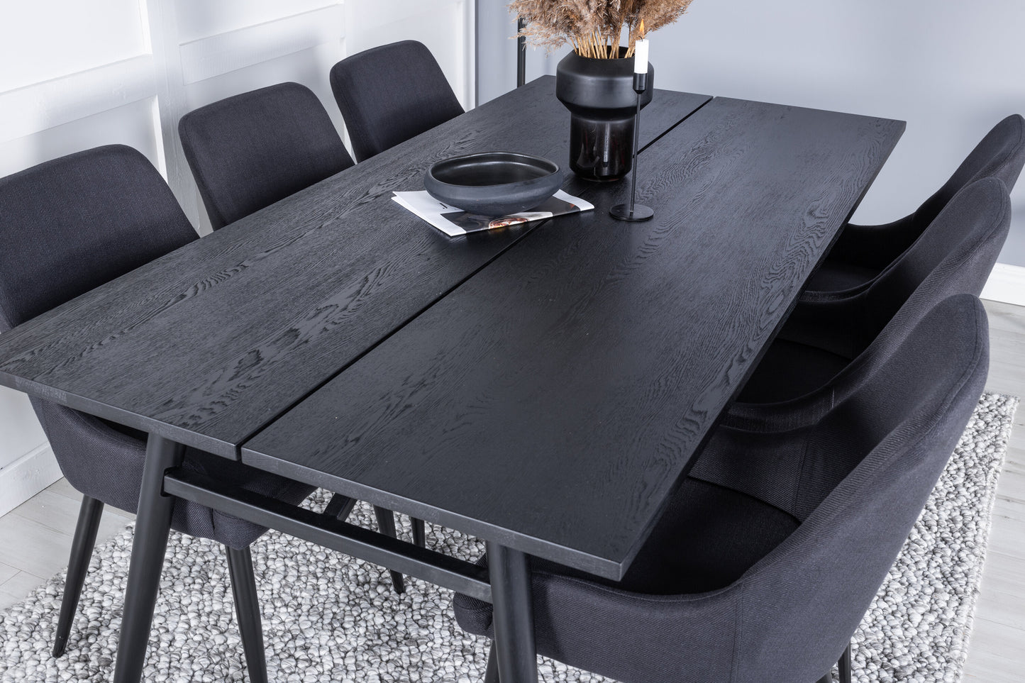 Sleek Matbord med Plaza Stolarna Matgrupp