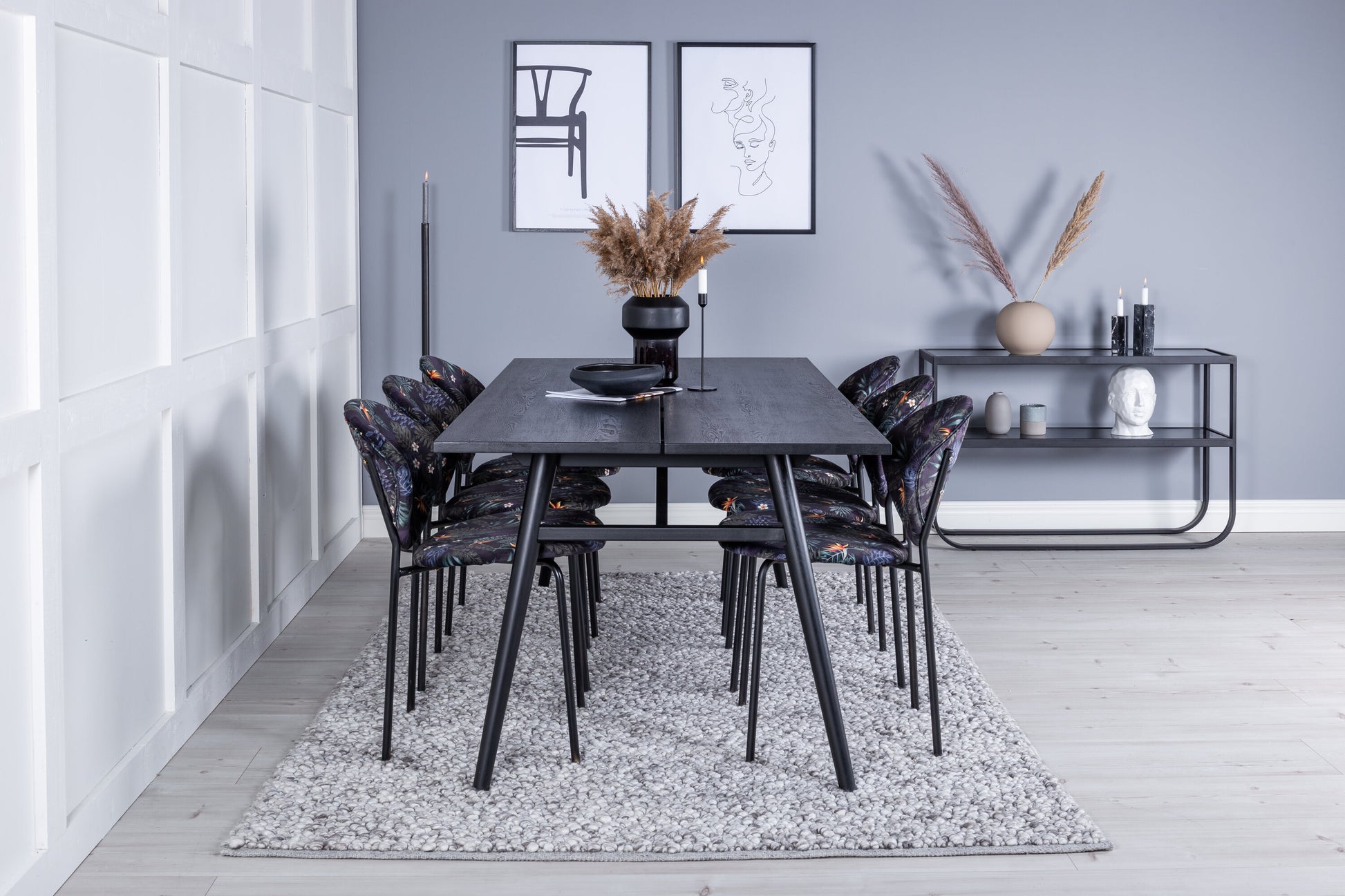 Sleek Matbord med Vault Stolarna Matgrupp