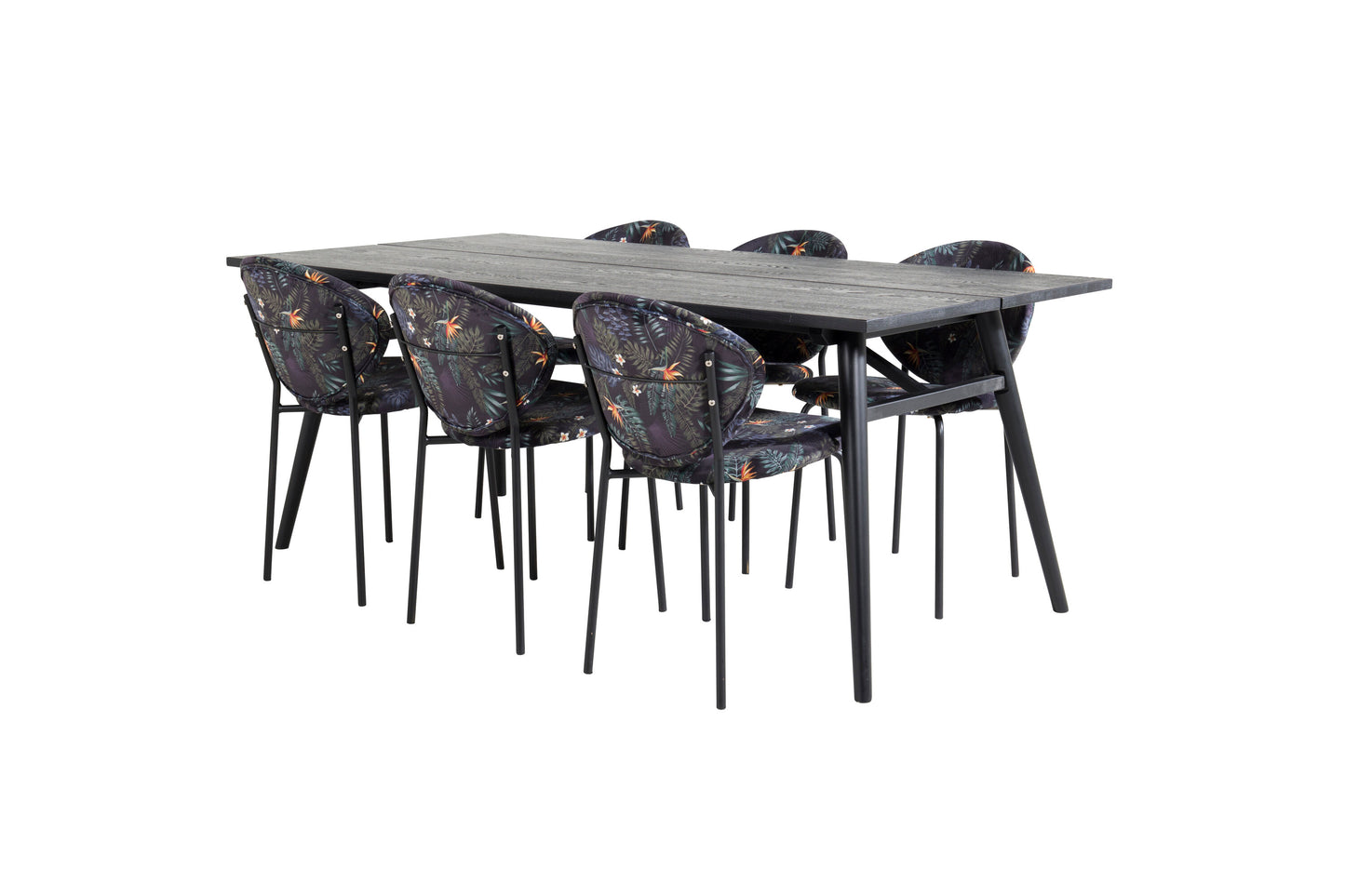 Sleek Matbord med Vault Stolarna Matgrupp