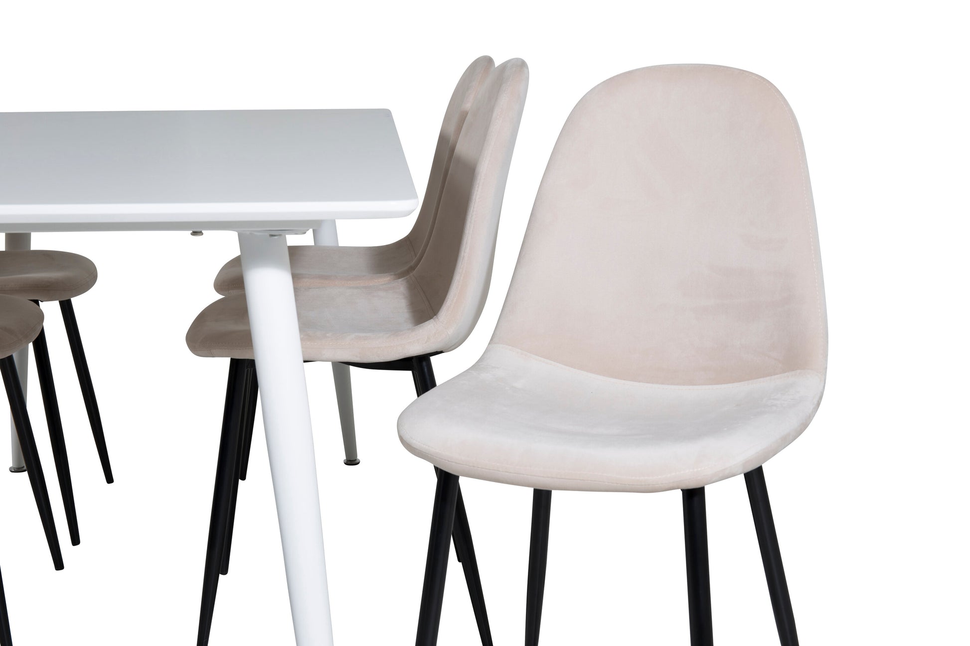 Polar Matbord med Polar Stolarna – Bord: 75x180x90 Stol: 53,3x88x42,5