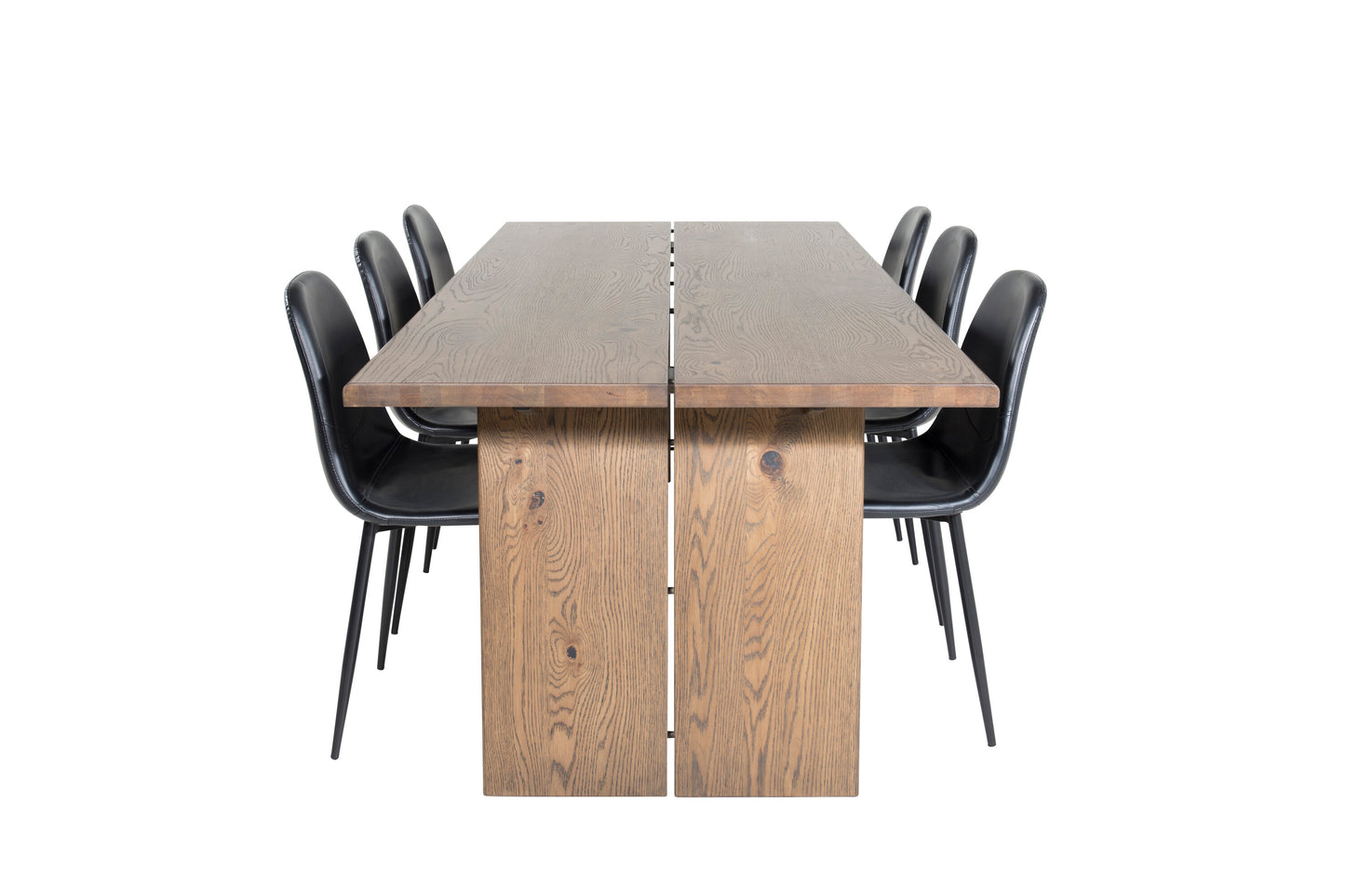 Logger Matbord med Polar Stolarna Matgrupp