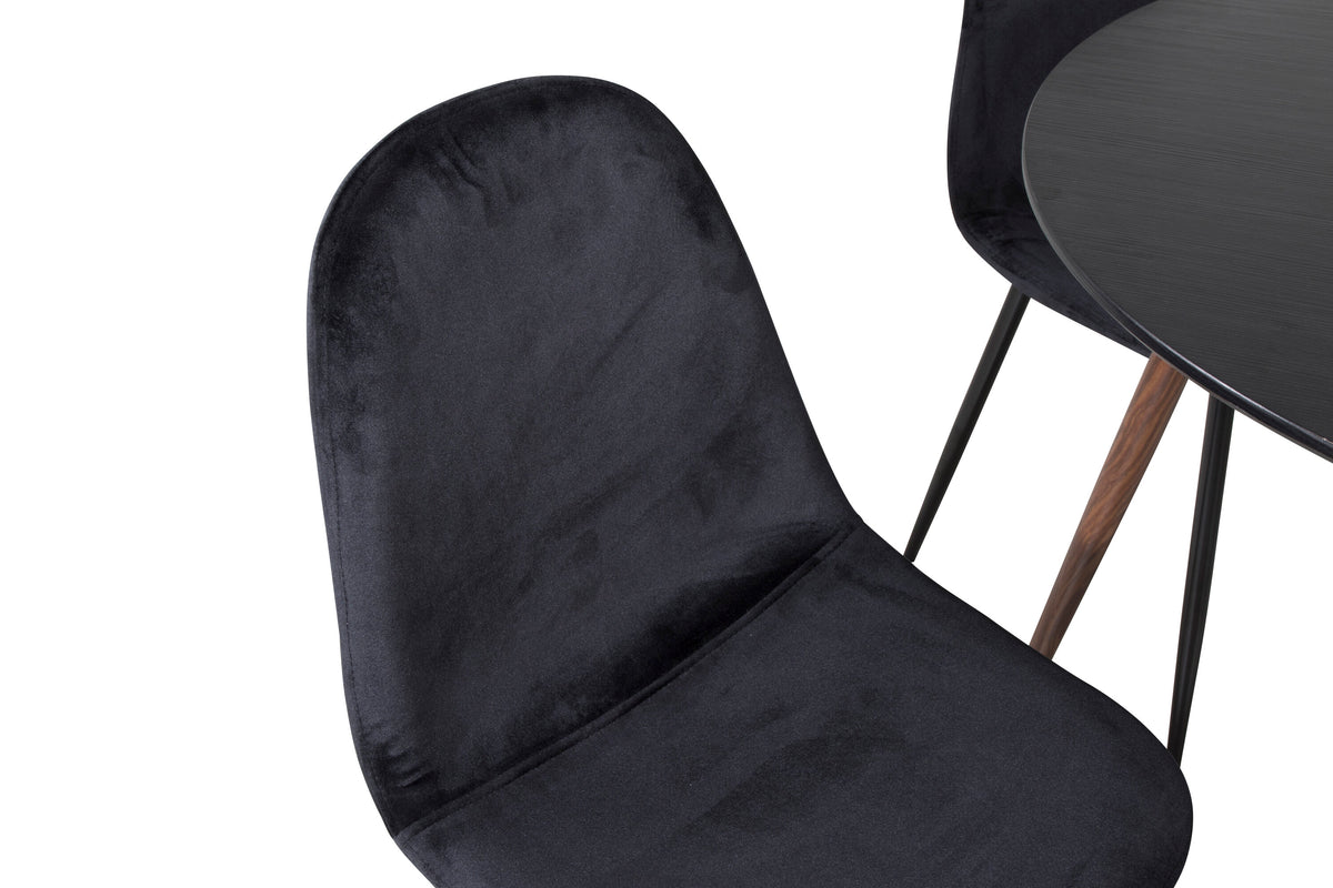 Plaza Matbord med Polar Stolarna – Bord: ⌀100 Stol: 53,3x88x42,5