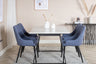 Estelle Matbord med Plaza Stolarna – Bord: 74,5x140x90 Stol: 58x86x49