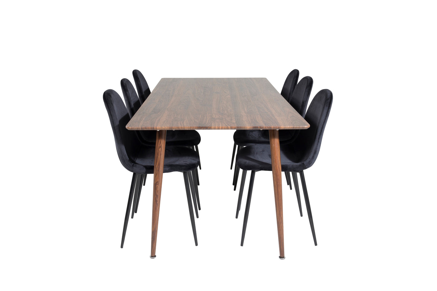 Polar Matbord med Polar Stolarna – Bord: 75x180x90 Stol: 53,3x88x42,5