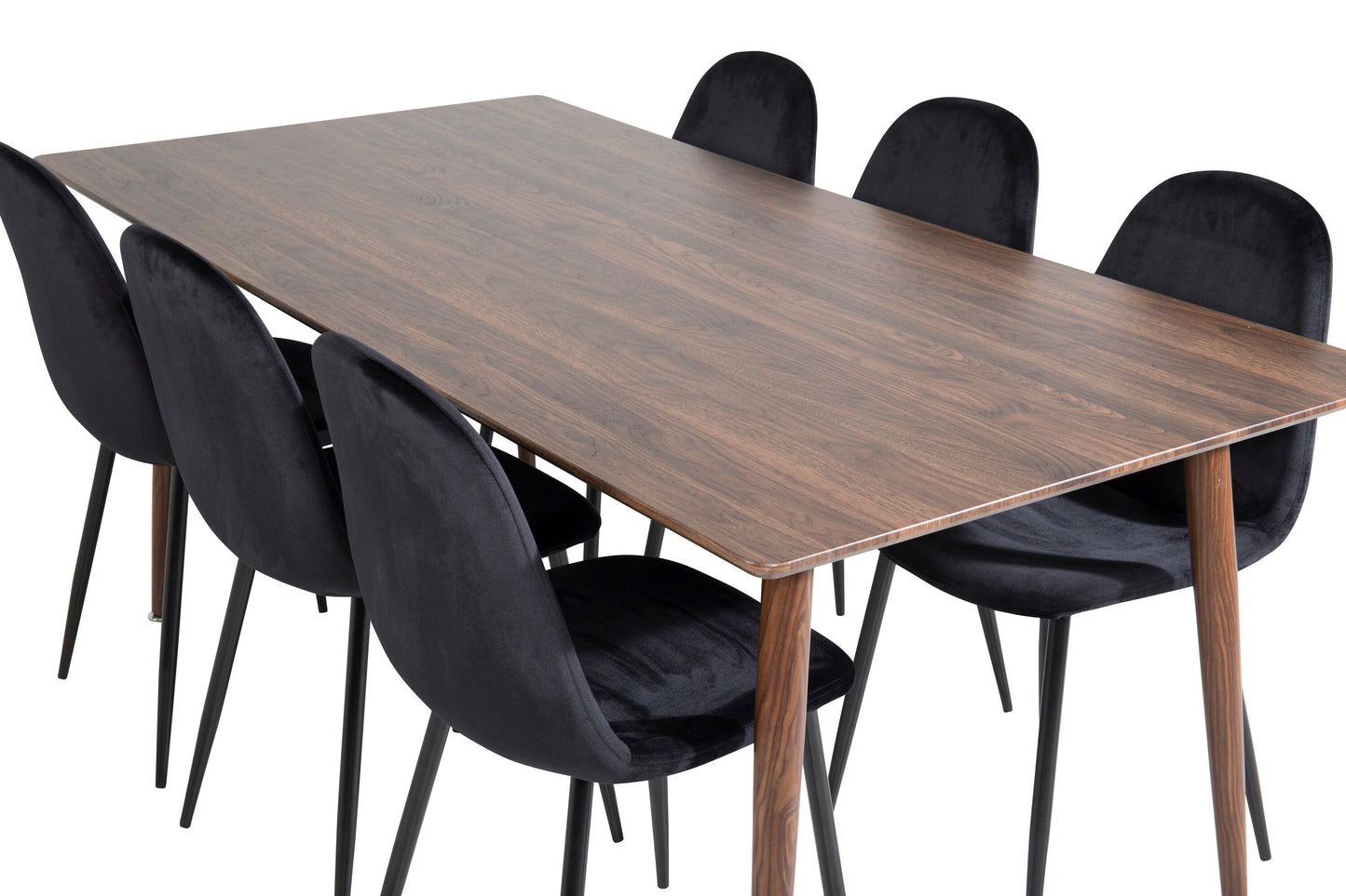 Polar Matbord med Polar Stolarna – Bord: 75x180x90 Stol: 53,3x88x42,5