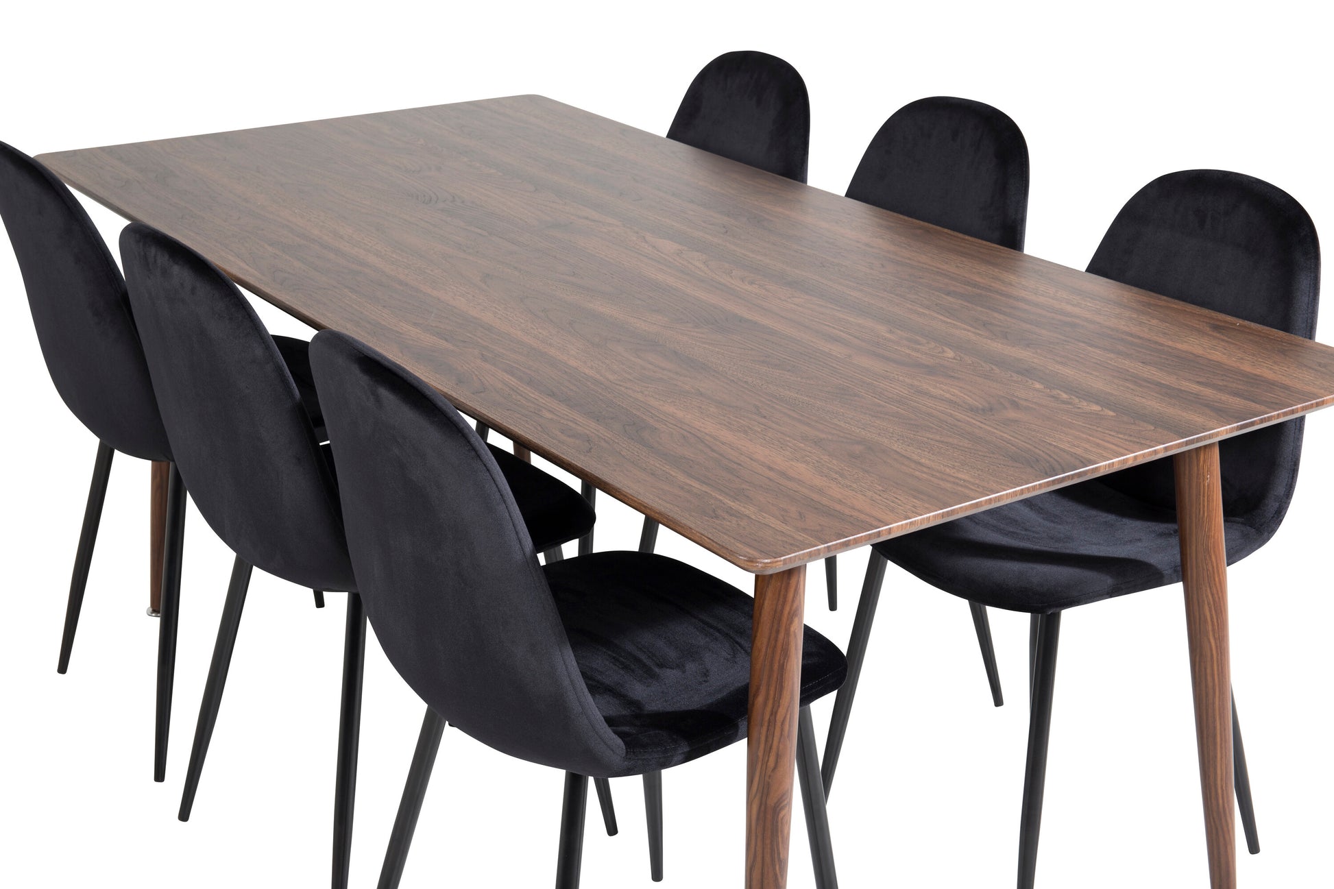 Polar Matbord med Polar Stolarna – Bord: 75x180x90 Stol: 53,3x88x42,5