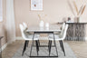 Estelle Matbord med Polar Stolarna – Bord: 74,5x140x90 Stol: 53x87x44