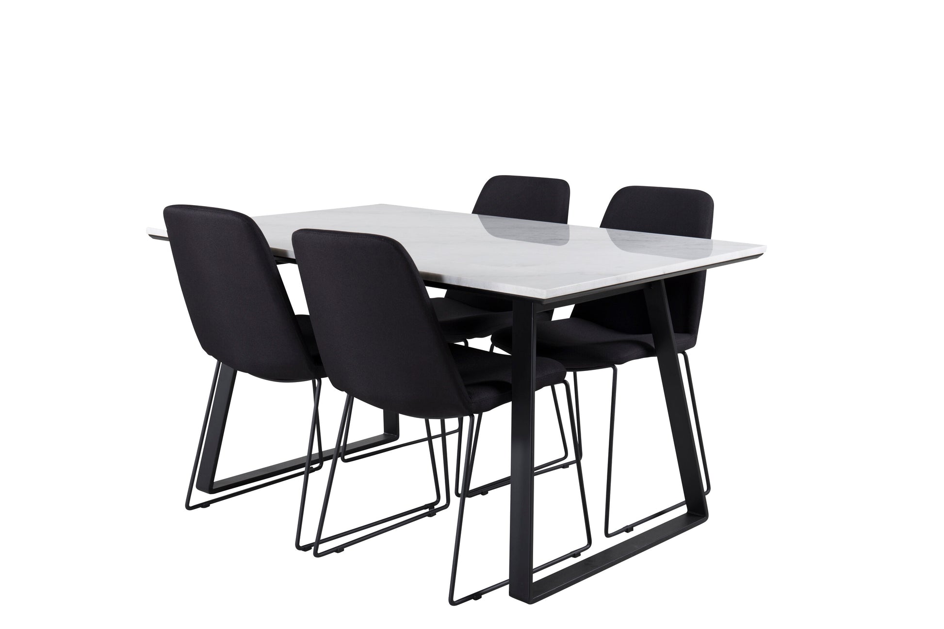 Estelle Matbord med Muce Stolarna – Bord: 74,5x140x90 Stol: 63x84x43