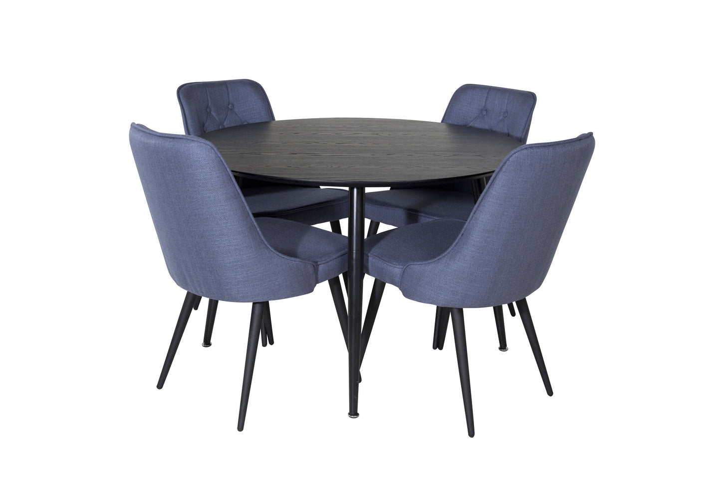 Dipp Matbord med Velvet Deluxe Stolarna Matgrupp