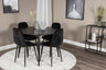 Dipp Matbord med Polar Stolarna – Bord: ⌀115 Stol: 52x86x44
