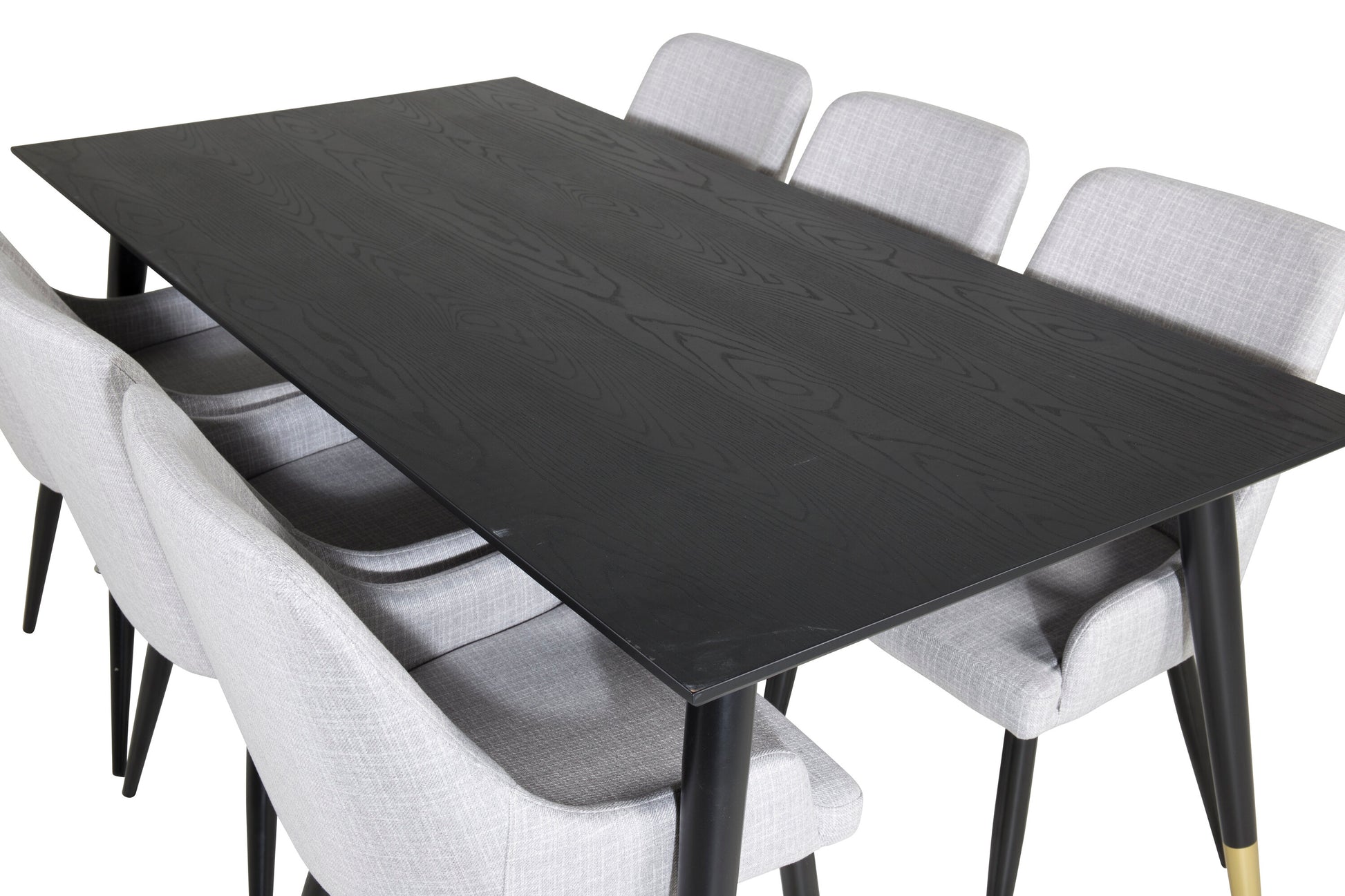 Dipp Matbord med Plaza Stolarna Matgrupp