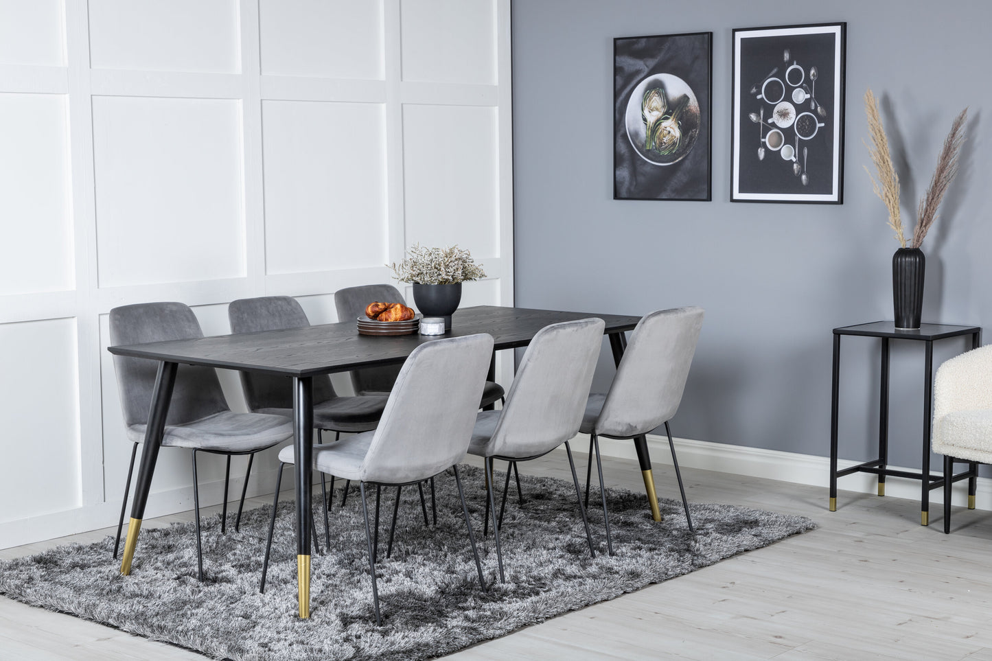Dipp Matbord med Muce Stolarna Matgrupp