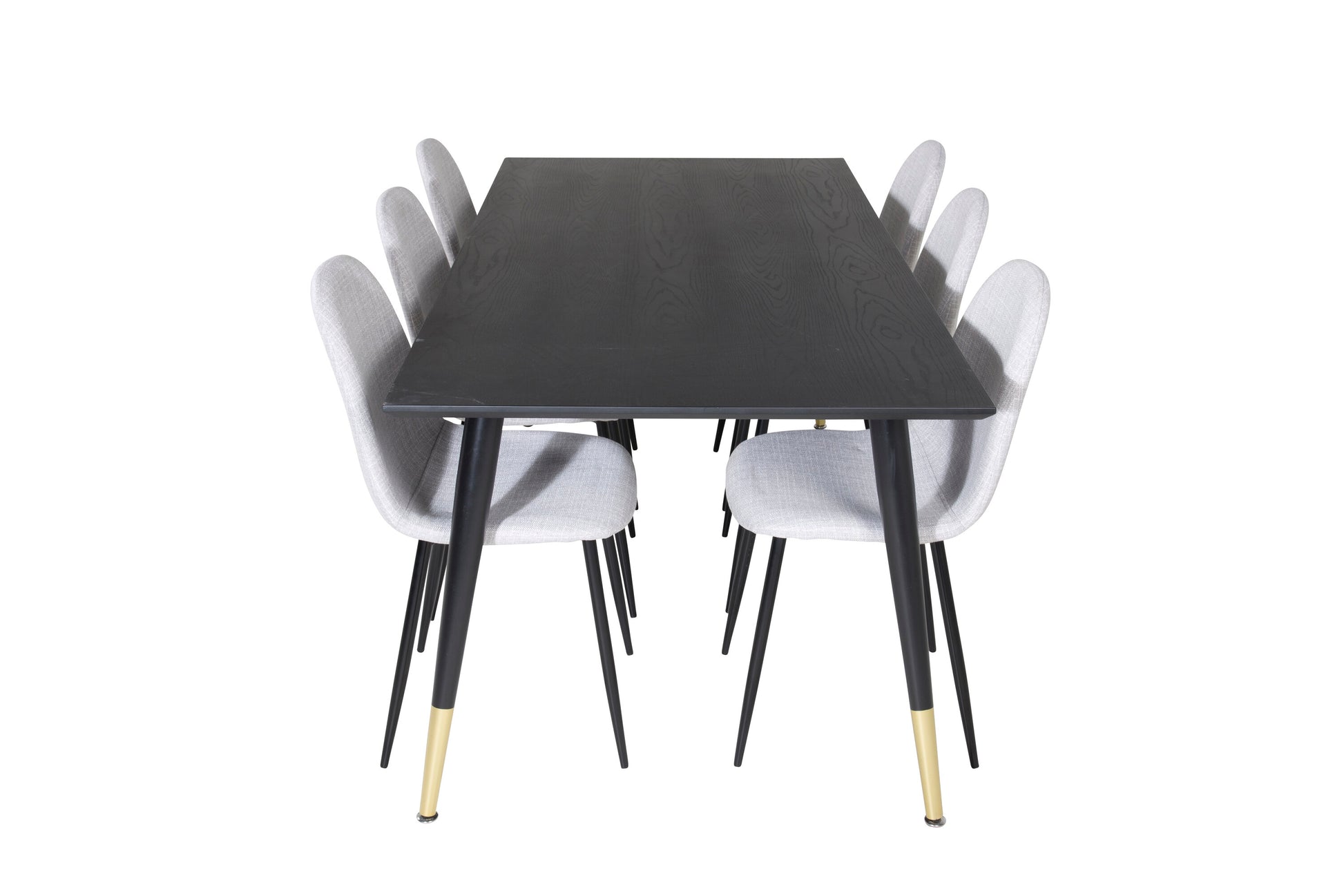 Dipp Matbord med Polar Stolarna – Bord: 75x180x90 Stol: 53x87x44