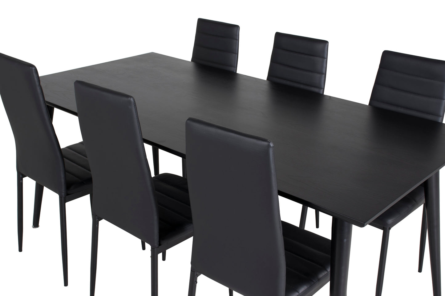 Dipp Matbord med Slim Stolarna Matgrupp