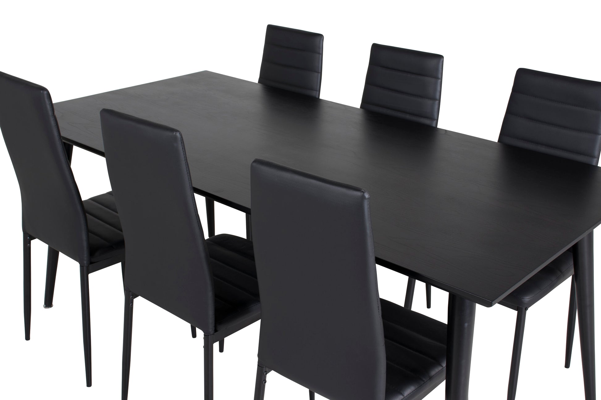 Dipp Matbord med Slim Stolarna Matgrupp