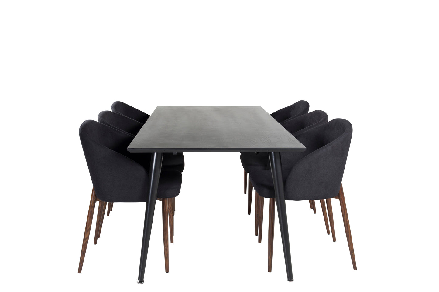 Dipp Matbord med Arch Stolarna Matgrupp