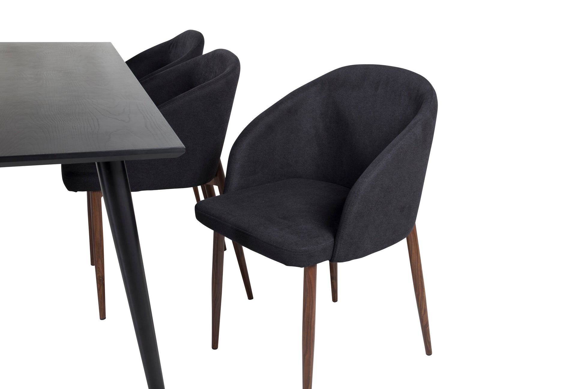 Dipp Matbord med Arch Stolarna Matgrupp