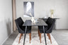Dipp Matbord med Leone Stolarna – Bord: 75,5x180x90 Stol: 50x91,5x47