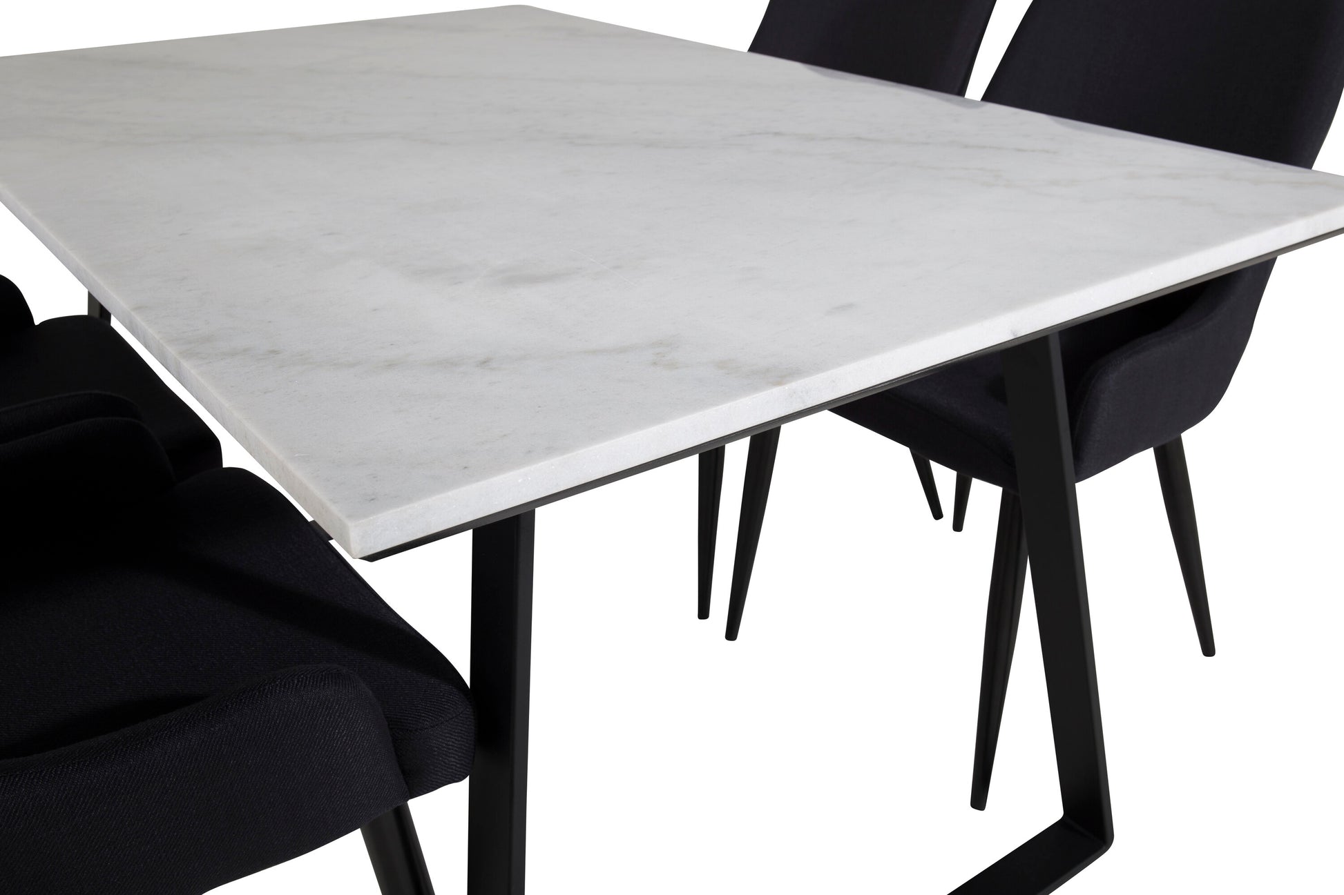 Estelle Matbord med Plaza Stolarna Matgrupp