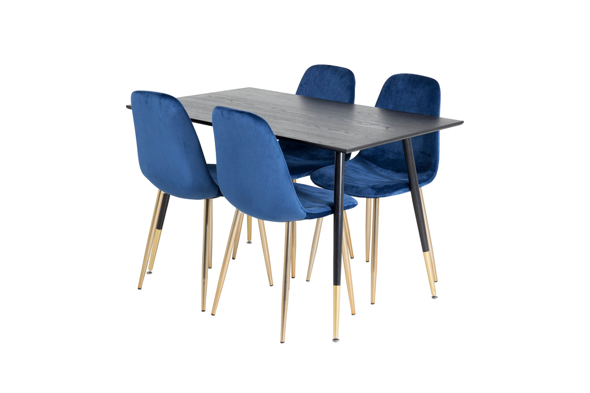 Dipp Matbord med Polar Stolarna – Bord: 75x120x85 Stol: 52x86x44
