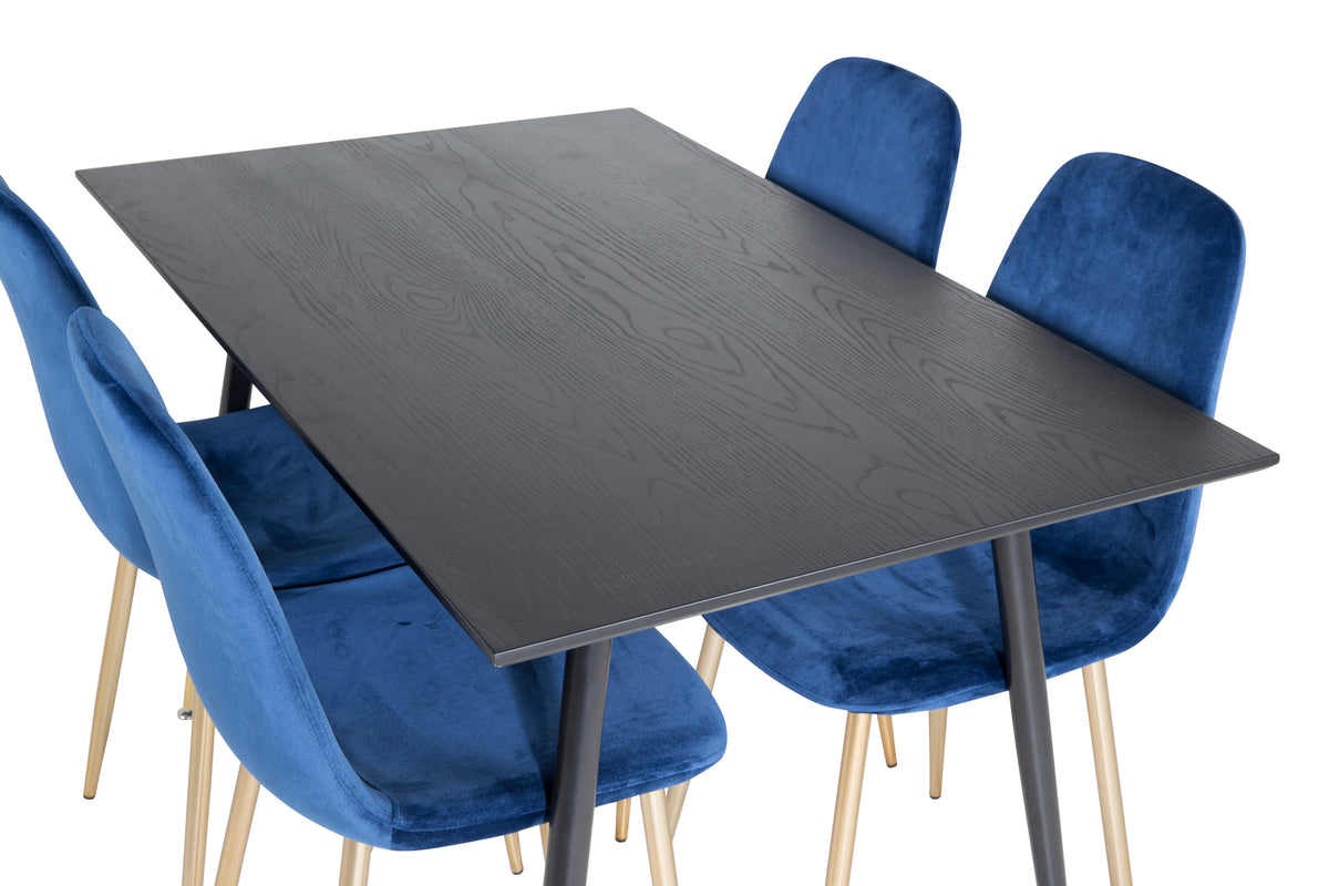 Dipp Matbord med Polar Stolarna – Bord: 75x120x85 Stol: 52x86x44