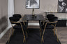 Dipp Matbord med Arrow Stolarna – Bord: 75x120x85 Stol: 61x79x58