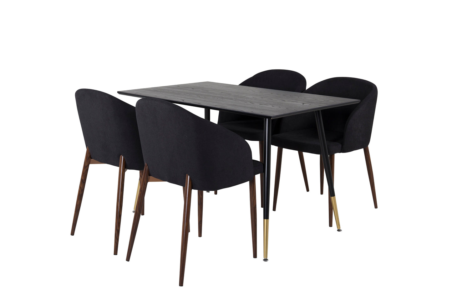 Dipp Matbord med Arch Stolarna Matgrupp