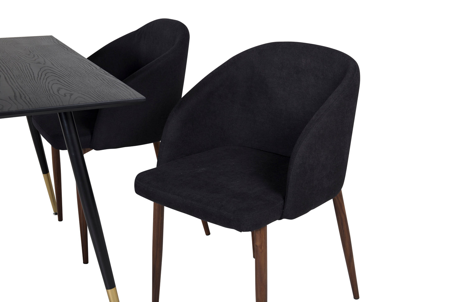 Dipp Matbord med Arch Stolarna Matgrupp