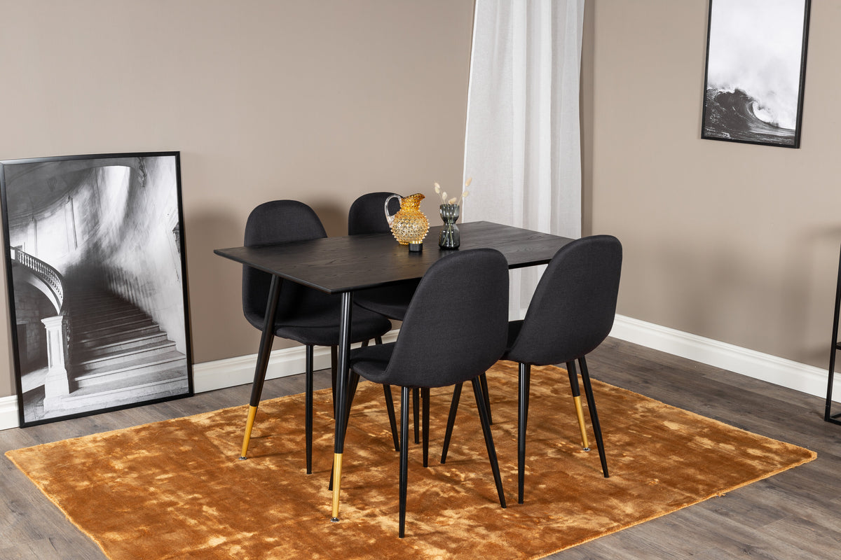 Dipp Matbord med Polar Stolarna – Bord: 75x120x85 Stol: 53x87x44