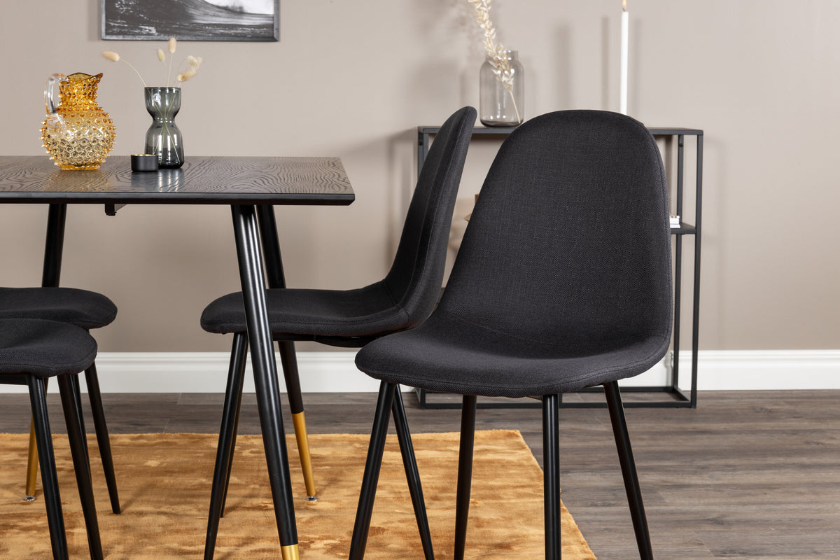 Dipp Matbord med Polar Stolarna – Bord: 75x120x85 Stol: 53x87x44