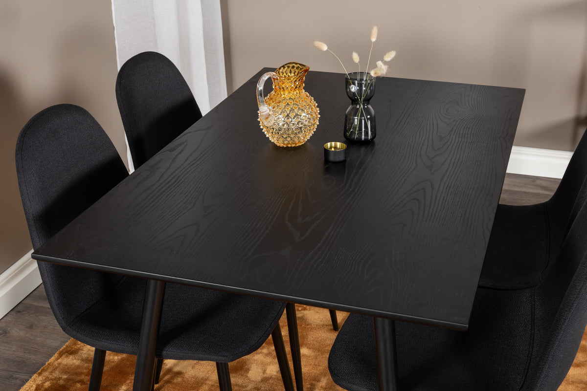 Dipp Matbord med Polar Stolarna – Bord: 75x120x85 Stol: 53x87x44