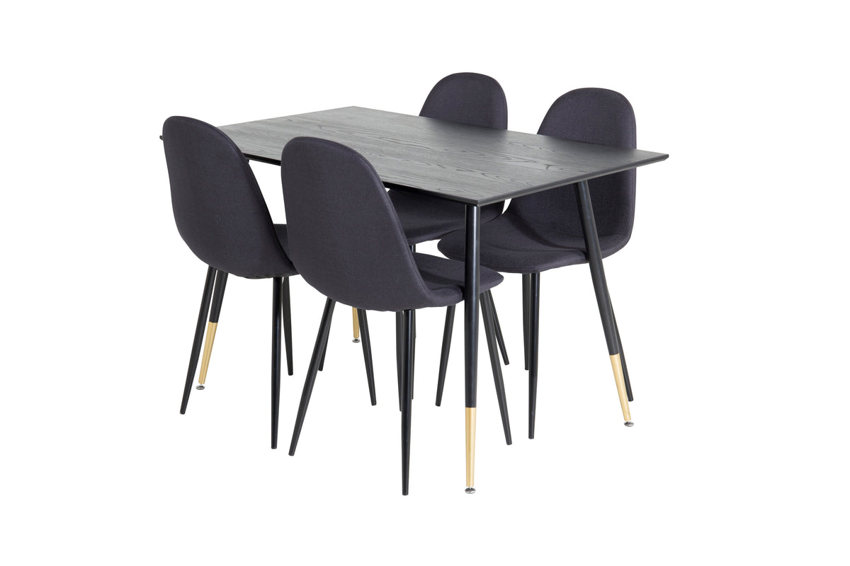 Dipp Matbord med Polar Stolarna – Bord: 75x120x85 Stol: 53x87x44