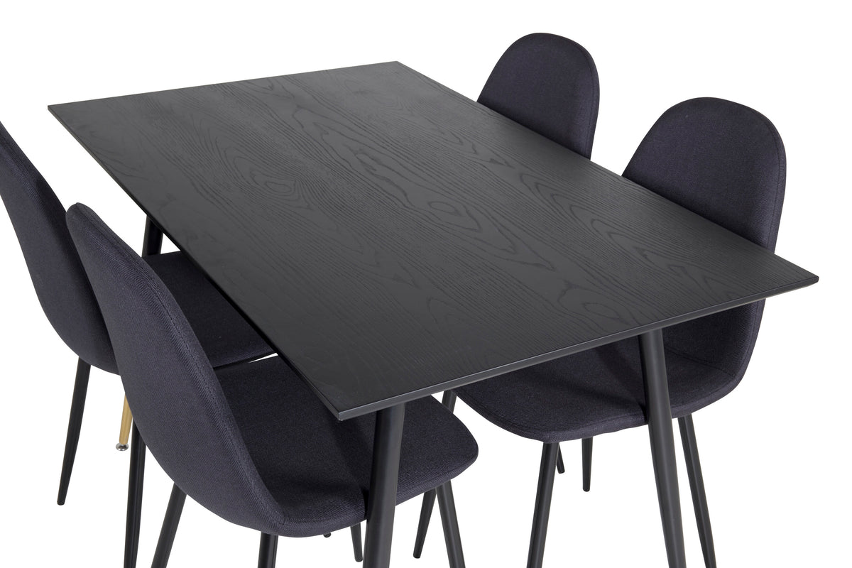 Dipp Matbord med Polar Stolarna – Bord: 75x120x85 Stol: 53x87x44