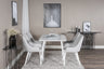 Polar Matbord med Plaza Stolarna – Bord: 75x120x80 Stol: 58x86x49